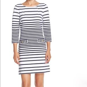 {Lilly Pulitzer} Charlene Stripe Knit A-Line Dress